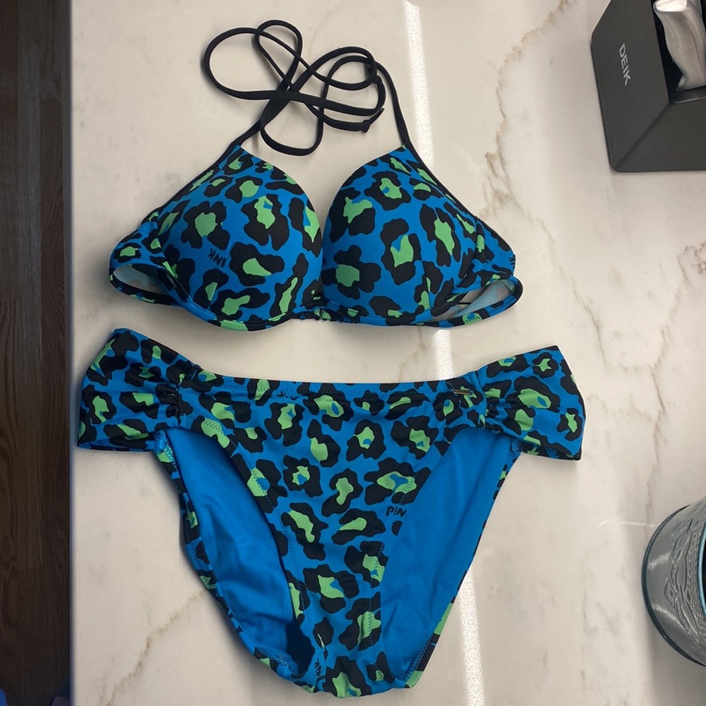 Leopard PINK bikini